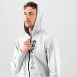 Head Club Fynn Hoodie FZ Grey Melange